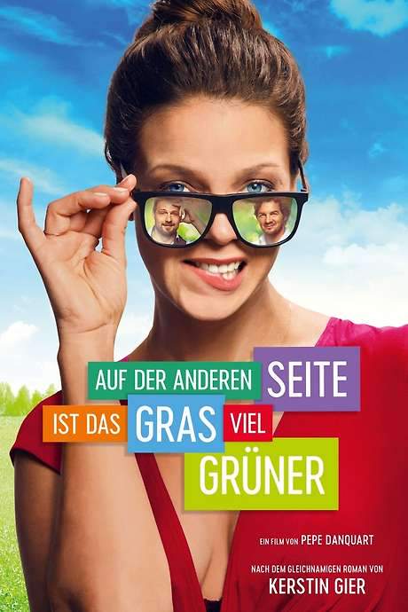 Auf der anderen Seite ist das Gras viel Grüner